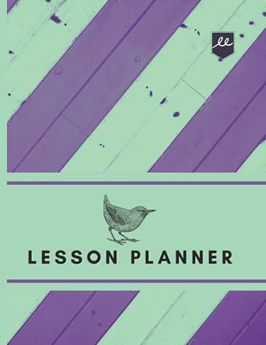 Lesson Planner: Homeschool Agenda For Academic Calendar Year, Record Weekly And Monthly Planning (July - August)