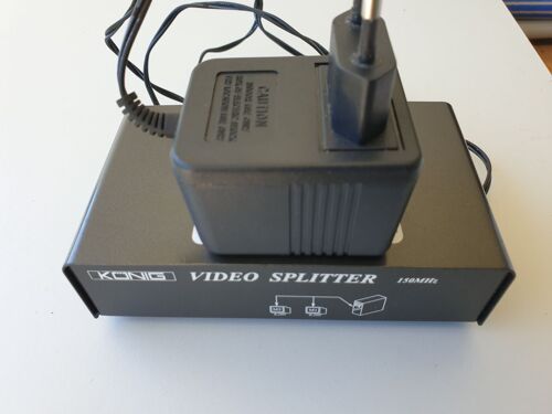 Répartiteur splitter vidéo 2 voies VGA