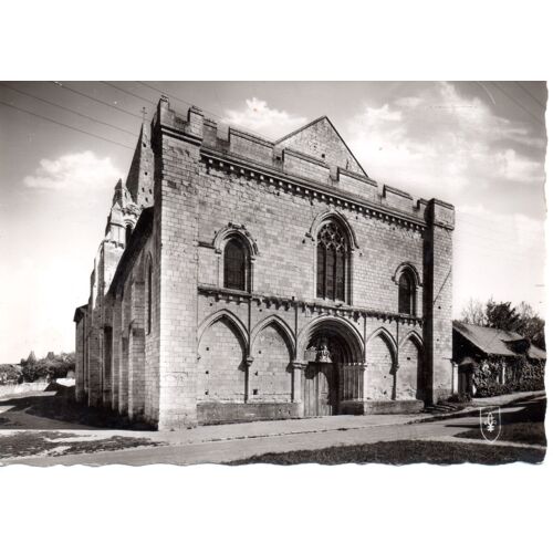 Cunault (49 Maine-Et-Loire) - Eglise, Façade Ouest