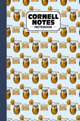 Cornell Notes Notebook: Honey Cover, Cornell Note Paper Notebook, Cornell Paper, Organizing Notes System, Note Taking - 120 Pages, 6" X 9" By Anthony James Parsons