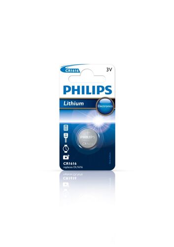 Philips CR1616 - Batterie CR1616 - Li - 50 mAh