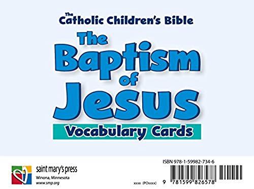 The Baptism Of Jesus, Vocabulary Cards