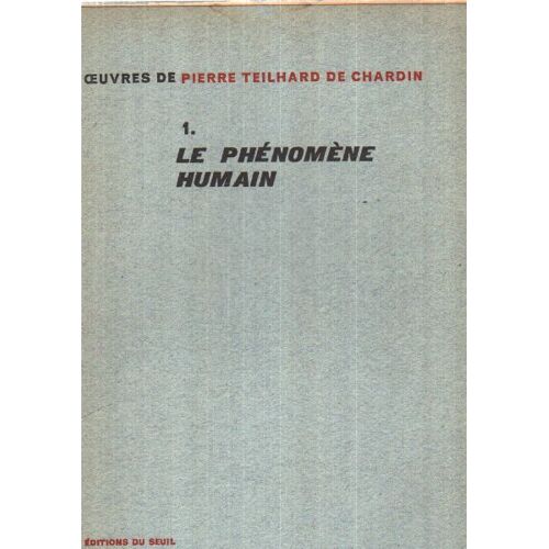 Le Phenomene Humain