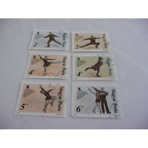 6 Timbres Hongrie