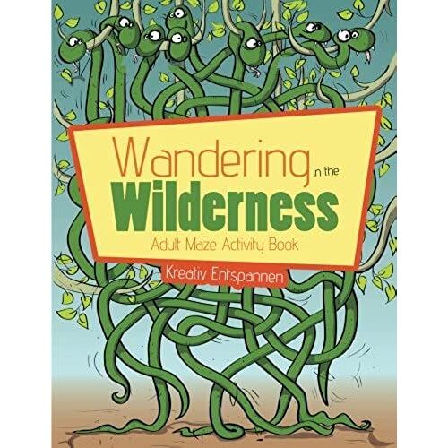 Wandering In The Wilderness: Adult Maze Activity Book