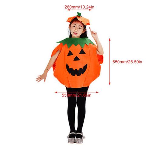 Costume D'halloween En Forme De Citrouille, Vêtements De Maquillage, Doux Et Confortables