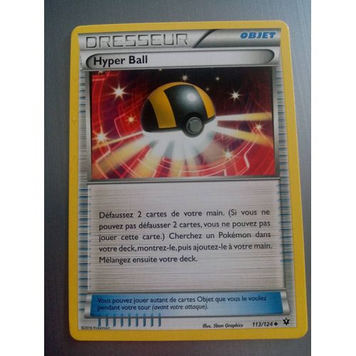 Carte Pokemon Xy - Impact Des Destins : Hyper Ball 113/124