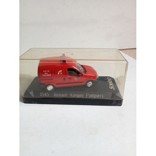 Solido Renault Kangoo Pompiers 1/43 Avec Boite D'Origine Avec Boite D'Origine-Solido