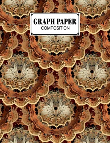 Graph Paper Composition Notebook: Mandalas Graph Paper Composition, Grid Paper Notebook, Quad Ruled, 100 Sheets, Size 8.5" X 11" By Gudrun Reinhardt
