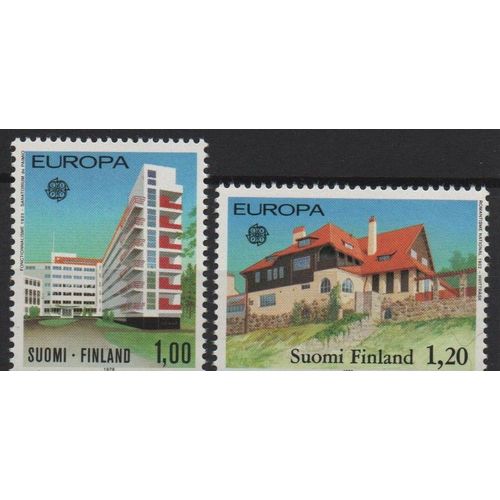 Finlande Timbres Europa 1978