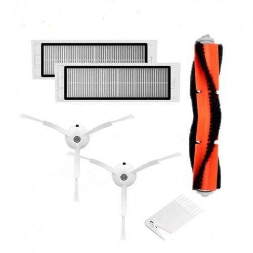 Brosse principale de remplacement pour aspirateur mi roborock S50 S51, 1 paire de brosses latérales, 2 pièces, filtre