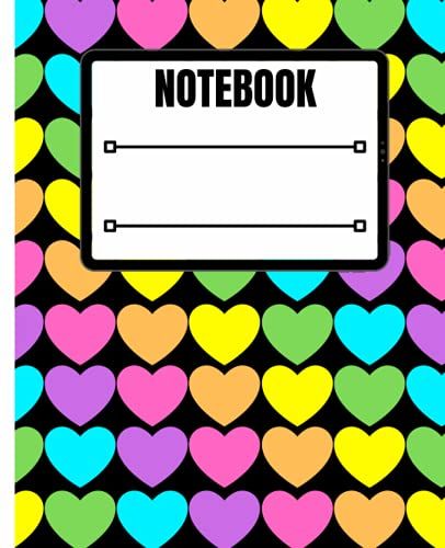 Notebook: Heart Composition Notebook: College-Ruled,Love Notebook