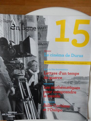 De Ligne En Ligne 15  - Le Cinéma De Marguerite Duras