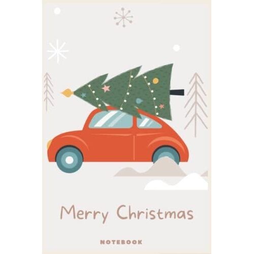 Merry Christmas : Lined Journal Notebook For Christmas: Christmas Winter Journal & Planner Lined Writing Notebook For Holiday Notes Holiday Notepad ... Christmas Lists, Planning, Menus, Gifts,