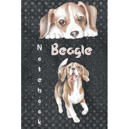 Beagle Notebook: Beagle Composition Notebook: 6x9 - 100 White Pages College Ruled Notebook