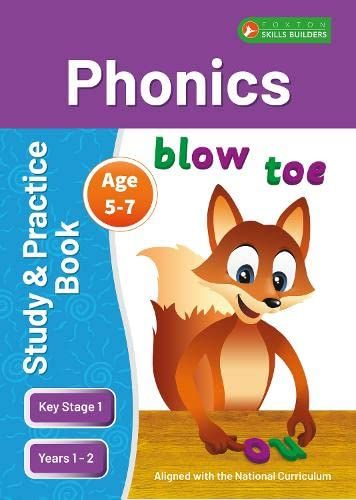 Ks1 Phonics Study & Practice Book For Ages 5-7 (Years 1-2) Perfect For Learning At Home Or Use In The Classroom