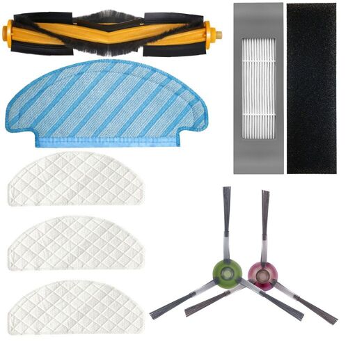 Filtre de brosse à rouleau latéral pour aspirateur Ecovacs OZMO T8, pièces de nettoyage ménager, outils de remplacement pour la maison