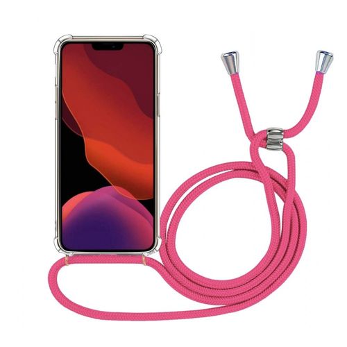 Coque Antiichoc Pour Iphone 11 Avec Cordon Rouge