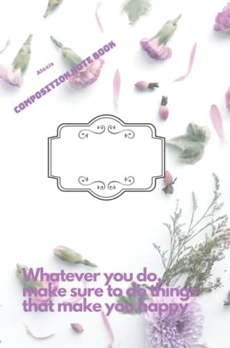 Alexis Composition Note Book