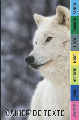 Cahier De Texte Loup: Pour Garçon Et Fille, Cp, Ce1, Ce2, Primaire | Rentrée Scolaire 2021 2022