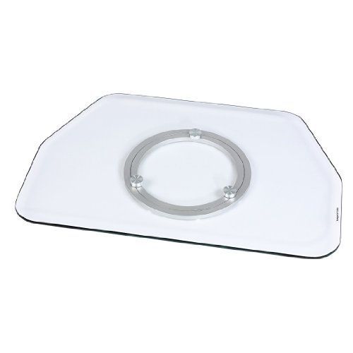 HAMA-Support pivotant pour TV LCD/plasma, en verre, transparent