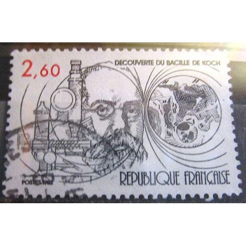 1982. F2246: Centenaire De La Découverte Du Bacille De La Tuberculose.