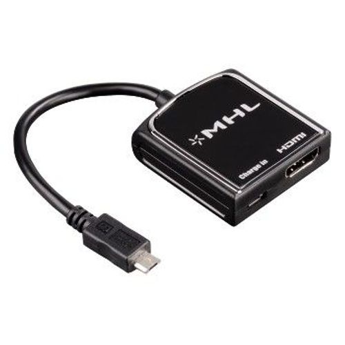 HAMA-Adaptateur MHL, HDMI 1080p, Noir
