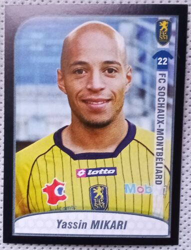 Foot 2010 - Championnat De France De L1 Et L2 - Sochaux N°455 Yassin Mikari - Image, Sticker, Autocollant Panini