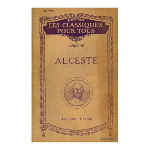 Alceste  / Euripide / Réf: 15005