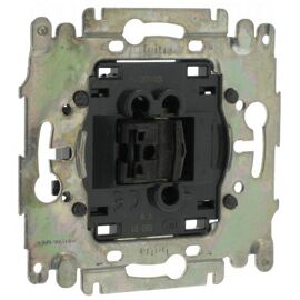 Manette Double Interrupteur Arnould INITIA 69505 - Va-et-vient Et Poussoir - Couleur Ecru - Neuf