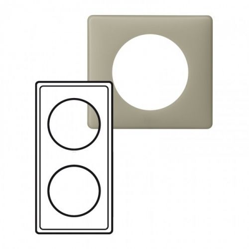 Plaque Céliane - Poudré Argile - 2 postes