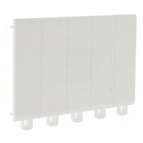 legrand obturateur 5 modules blanc pour tableau électrique