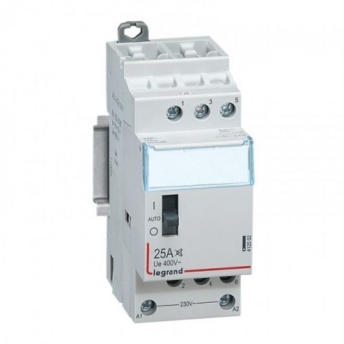 Legrand LEG412502 Contacteur domestique silencieux 230 V 3P 400 V/25 A 3F