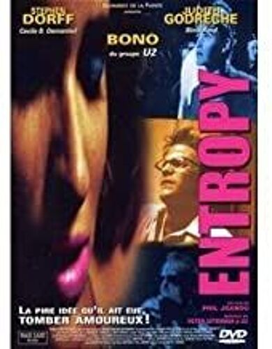 Entropy - De Phil Joanou Avec Stephen Dorff , Judith Godrèche , Bono De U2 Et Kelly Macdonald/ Dvd Zone 2 Comédie