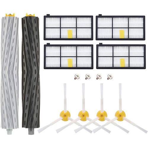 Accessoires Remplaçant Kit Pour Irobot Roomba Série 800 900 Pièces De Rechange Pour Roomba 800 850 851 860 865 866 870 871 876 880 885 886 890 891 896 900 960 966 980 990[Aspirateur3910]