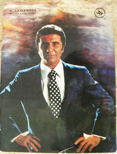 Gilbert Becaud Programme Olympia 83