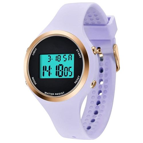 Montre Digitale Enfant Avec Chronomètre, Eclairage, Alarme, Date, Montres Sport Pour Fille Garçon Avec Bracelet En Silicone