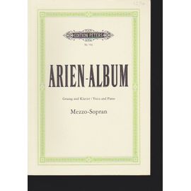 Arien Album - Mezzo Sopran -  Partition - Chant Piano