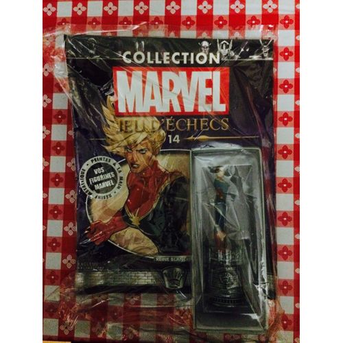 Collection Marvel Jeu D'echecs / La Reine Blanche Captain Marvel