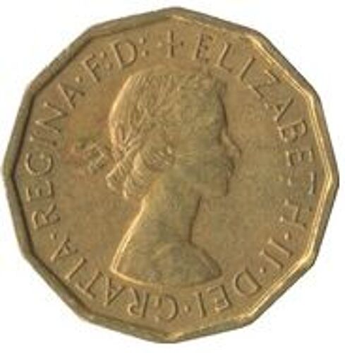 Pièce 3 Pence Royaume-Uni - 1958