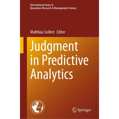 Judgment In Predictive Analytics