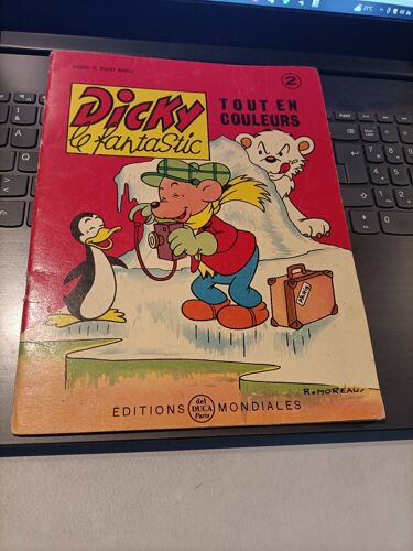 Dicky Le Fantastic Éditions Mondiales 1963 Dessins De Robert Moreau