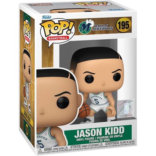 Nba Legends - Figurine Pop! Dallas Mavericks: Jason Kidd (Rookie Season) 9 Cm
