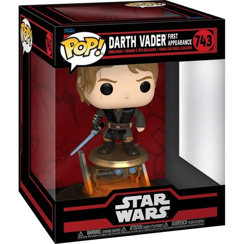 Star Wars : Dark Side - Figurine Pop! Darth Vader (First Appearance) 9 Cm