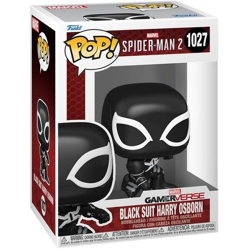 Figurine Funko Pop - Spider-Man Gamerverse [Marvel] N°1027 - Harry Osborn (Costume Noir) (80328)