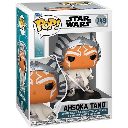 Figurine Funko Pop - Star Wars : Ahsoka (Série Tv) N°749 - Ahsoka (Blanc) (83760)