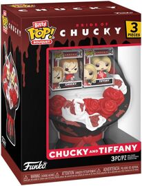Figurine Funko Pop - Chucky - Cucky & Tiffany Bouquet (Saint-Valentin) - Pack (83104)