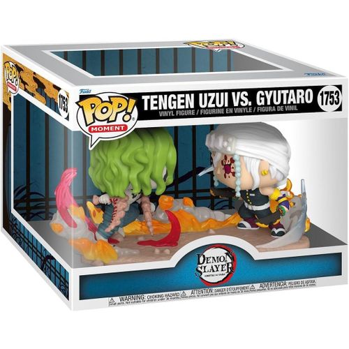 Demon Slayer: Kimetsu No Yaiba - Figurines Pop! Tengen Vs Gyutaro 9 Cm