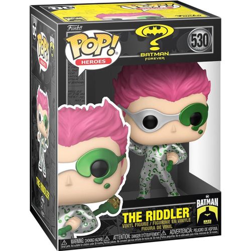 Batman 85th Anniversary - Figurine Pop! The Riddler(Mt) 9 Cm
