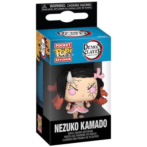 Porte-Clés Funko Pop - Demon Slayer - Nezuko Kamado (Forme Démon) - Porte-Clés (80336)